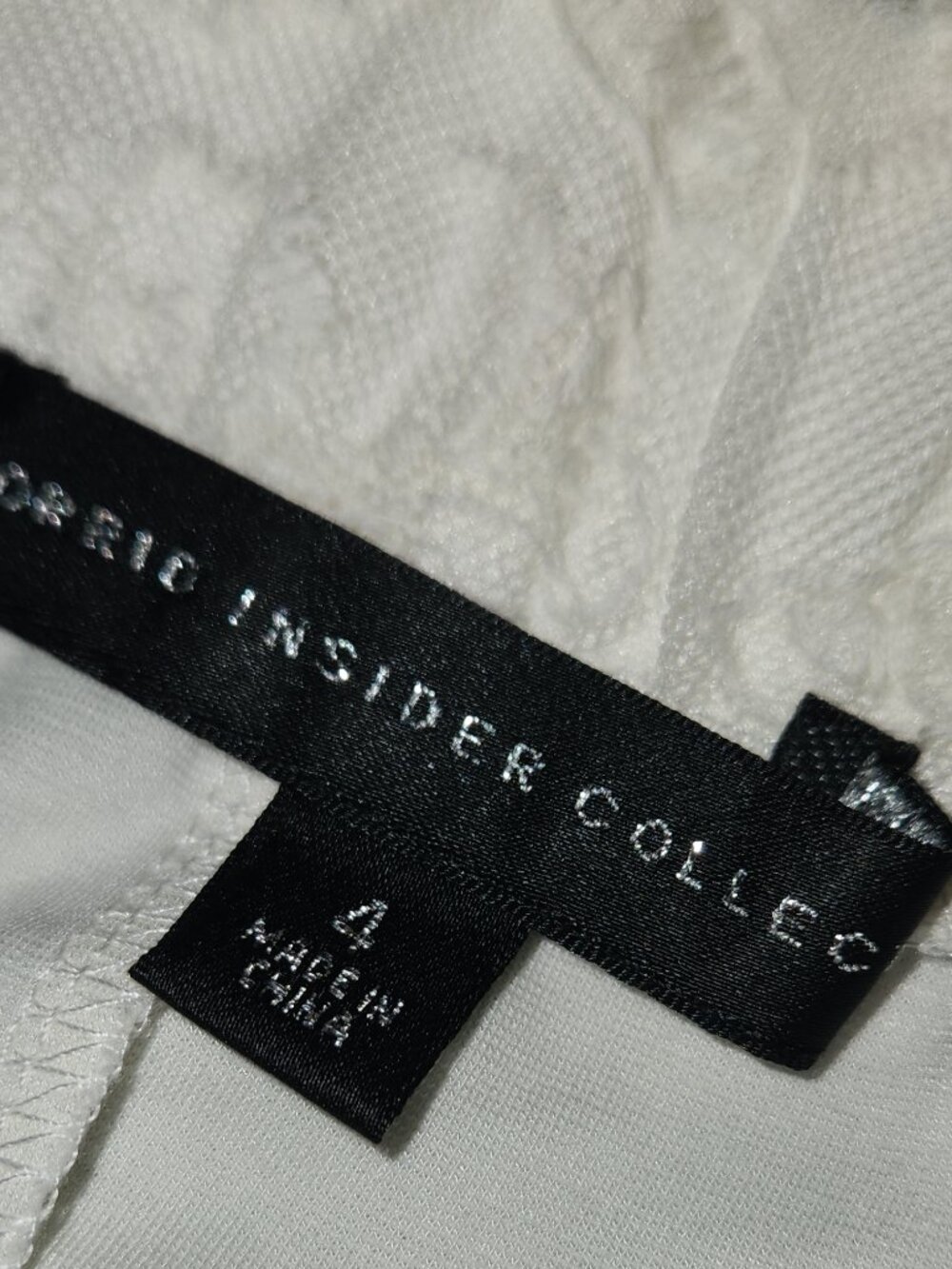 White Ivory Cream Torrid Insider Collection Maxi Skirt Victorian Lace Size 4 - Picture 7 of 10